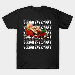 Sleigh Everyday RuPaul Christmas Knit T-Shirt